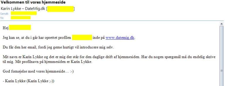 Velkommen til vores hjemmeside: DateMig.dk